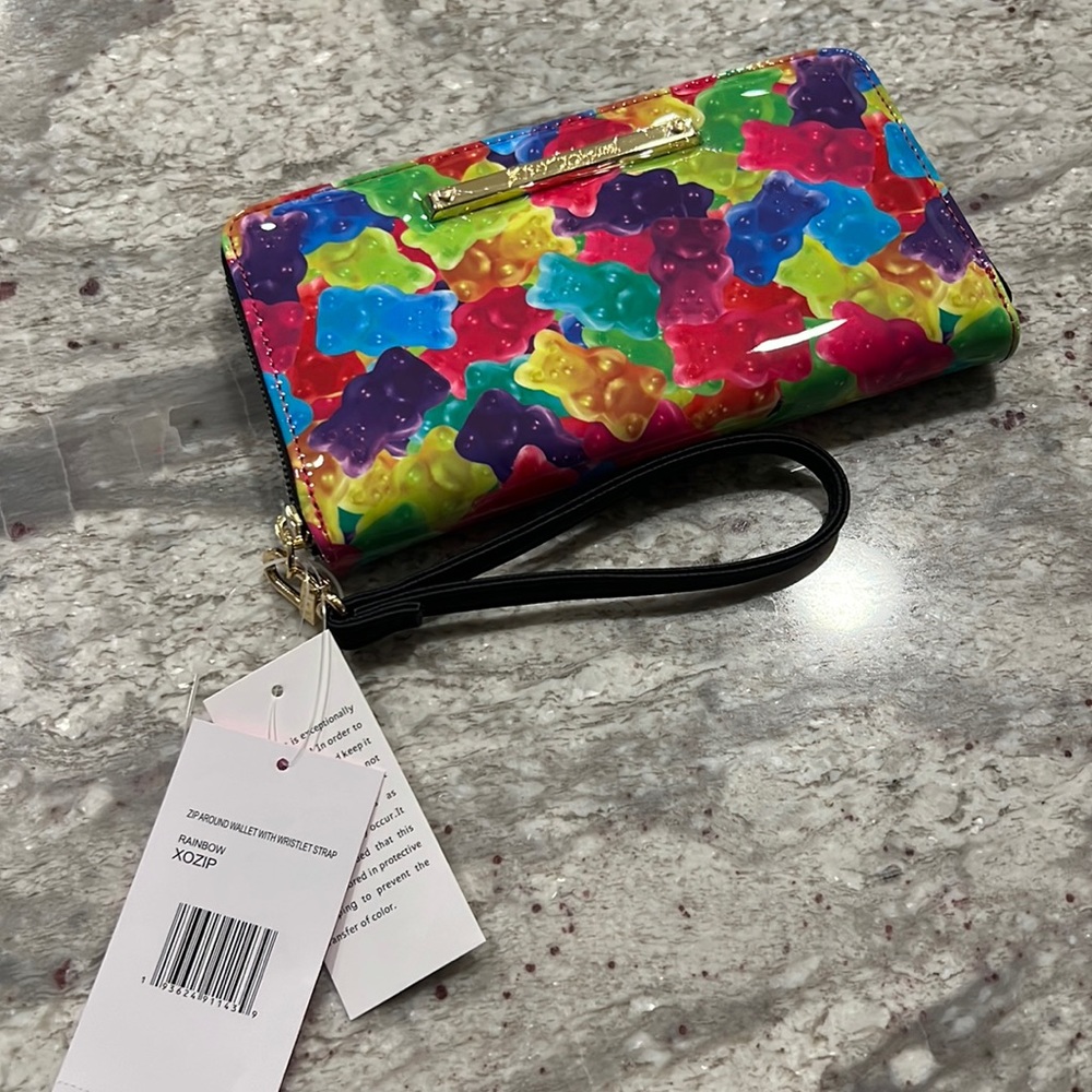 Betsy Johnson Gummy Bear Wallet Wristlet